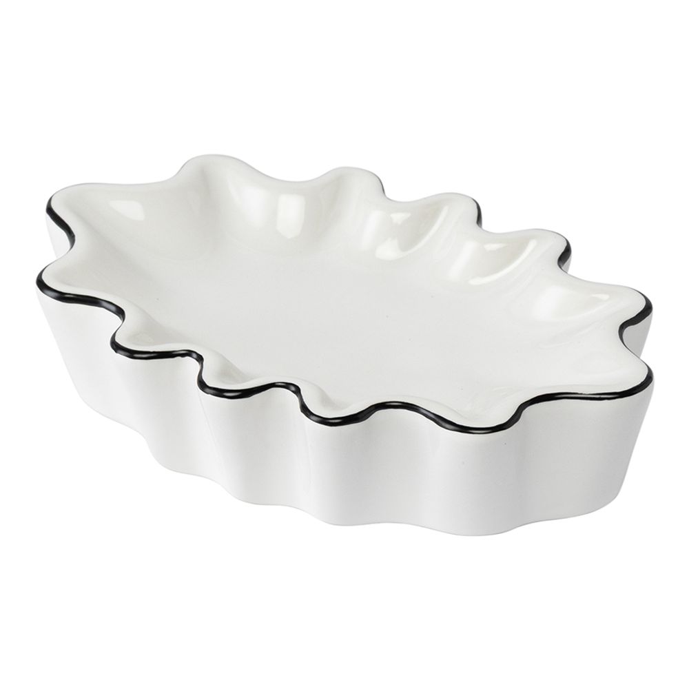 Мыльница Camellia, белая