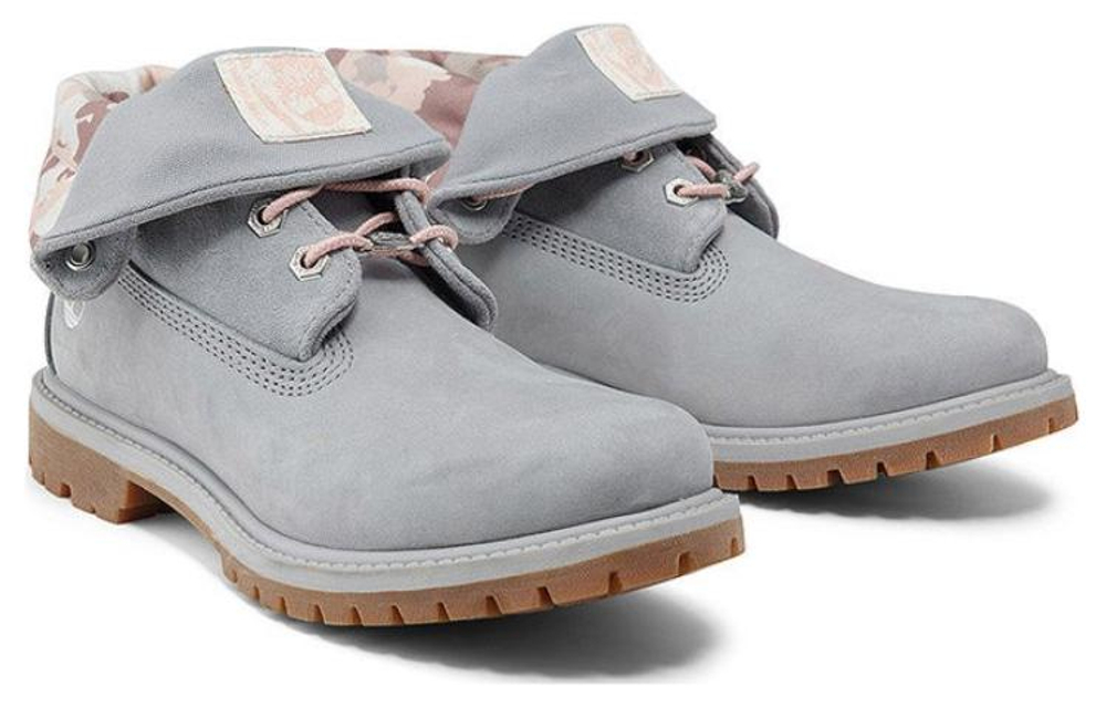 Timberland Roll Top Boots Basic "Grey" Women"s