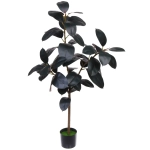 Дерево искусственное «Фикус эластика Абиджан» 130см в горшке