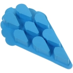 Форма для льда силиконовая «Мороженое» 19,5*11см, цвета микс