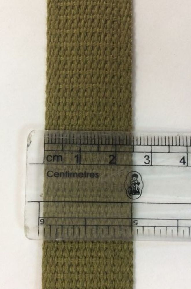 Лента брезентовая 25 мм 1м Лента брезентовая 25 мм 1м