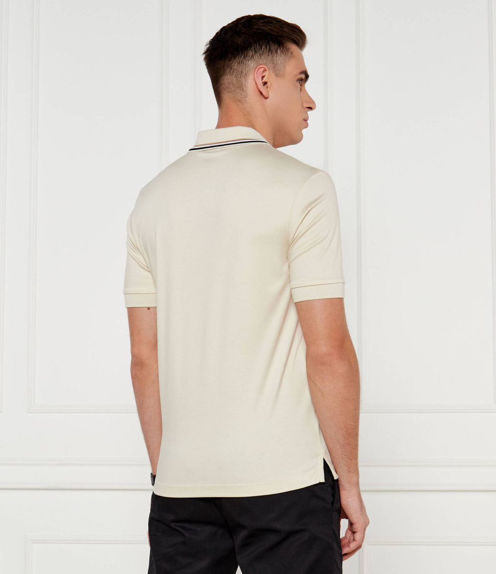Поло Penrose 38 BOSS BLACK - кремовый(50469360)