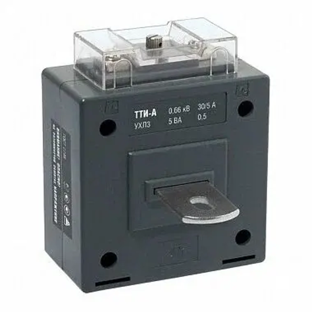 Трансформатор тока с шиной ТТИ-А 150/5А 5ВА класс 0,5 IEK арт. ITT10-2-05-0150
