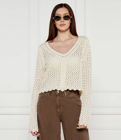 Блузка FLAM Desigual - экрю(25SWJF23)