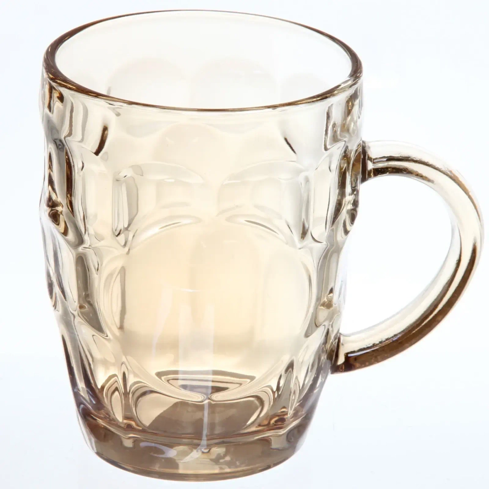 Кружка пивная 400 мл «Pearl» золотая 9*12см