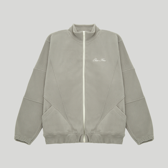 Zip-Up Sweatshirt Grey