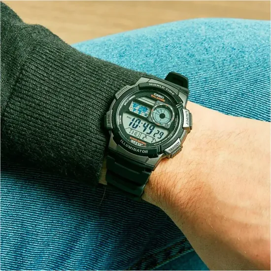Электронные наручные часы Casio AE-1000W-3A