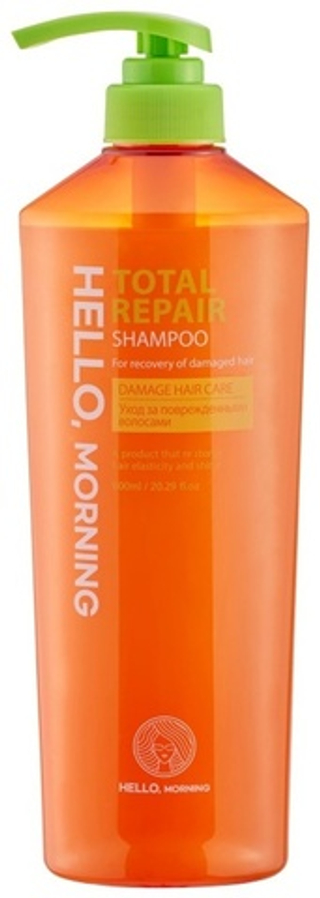Шампунь для волос восстанавливающий HELLO MORNING Total Repair Shampoo 600 мл