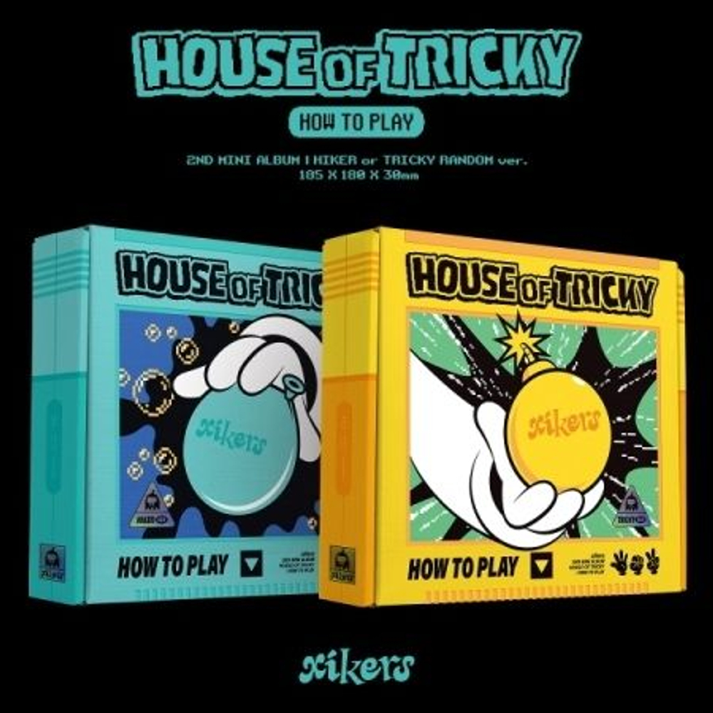 Альбом xikers - HOUSE OF TRICKY : HOW TO PLAY 2nd Mini Album 2 Version SET