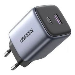 Сетевое зарядное устройство Ugreen CD350 Nexode 35W USB-A - USB-C (15539) серый