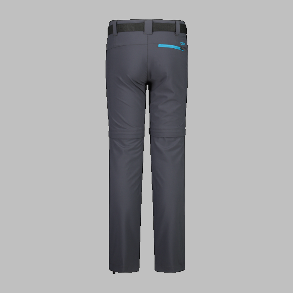 Брюки детские CMP KID G ZIP OFF PANT, артикул 3T51445 U911, цвет TITANIO (U911)