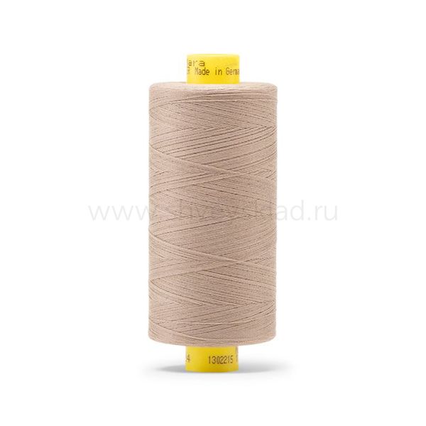Нитка Gutermann Mara 30 (300 метров), 1 кат., для отстрочки | 724 бл. серо-коричневый