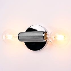 Бра Rh Utilitaire Inline Sconce Silver By Imperiumloft