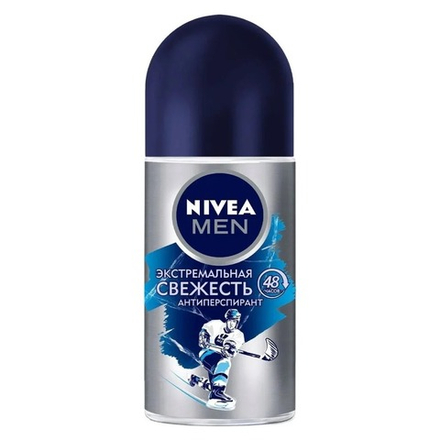 NIVEA ДЕЗ РОЛИК МУЖ ЭКСТРИМАЛЬНАЯ СВЕЖЕСТЬ 50 МЛ*6/30