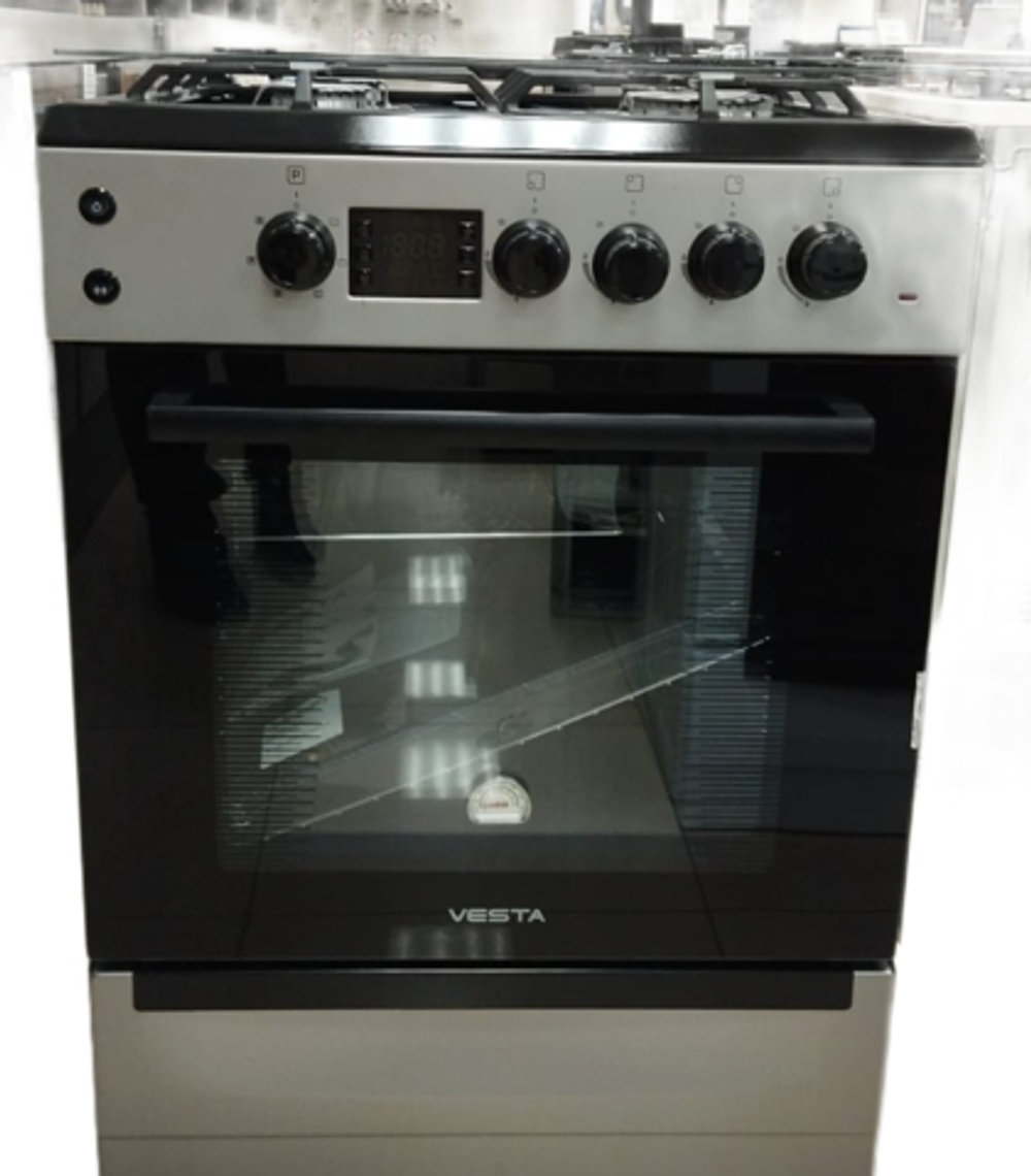 Плита комбинированная Vesta VALENCIA 6042.1245678 Серый