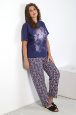 [m]Пижама женская штаны+футболки к/р Венесуэла-2 К-724