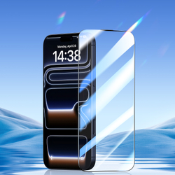 Защитное стекло для iPhone 17 Pro, серия Roga Series от Dux Ducis (комплект с ванночкой для автоматического выравнивания и установки)