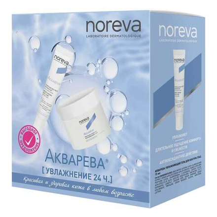 Норева Набор Акварева [Увлажнение 24ч] 50 мл + 15 мл
