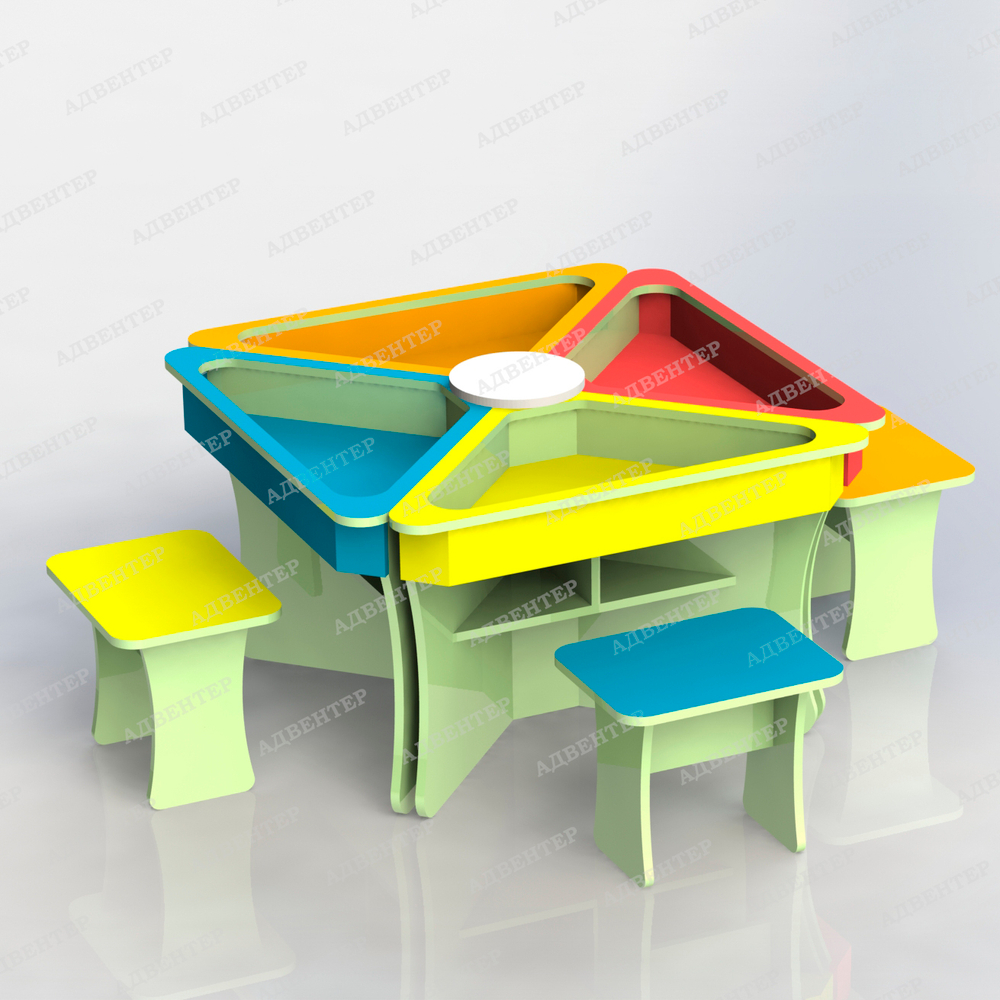 Тактильный песочный комплекс Ромашка