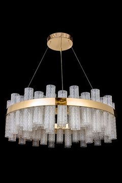 Подвесная люстра LED 160W 3000K/4000K/5500K LE7727/900 Gold золото Luna Leon