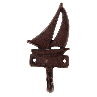 Крючок декоративный металл "Парусник" 15,5*7,5*3см 3110477
