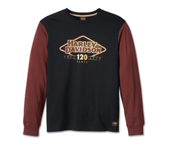 Футболка с длинными рукавами Colorblocked 120th Anniversary