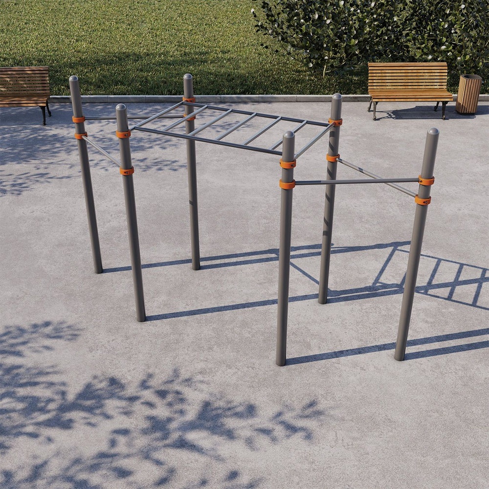 Рукоход с четырьмя турниками СВС-41