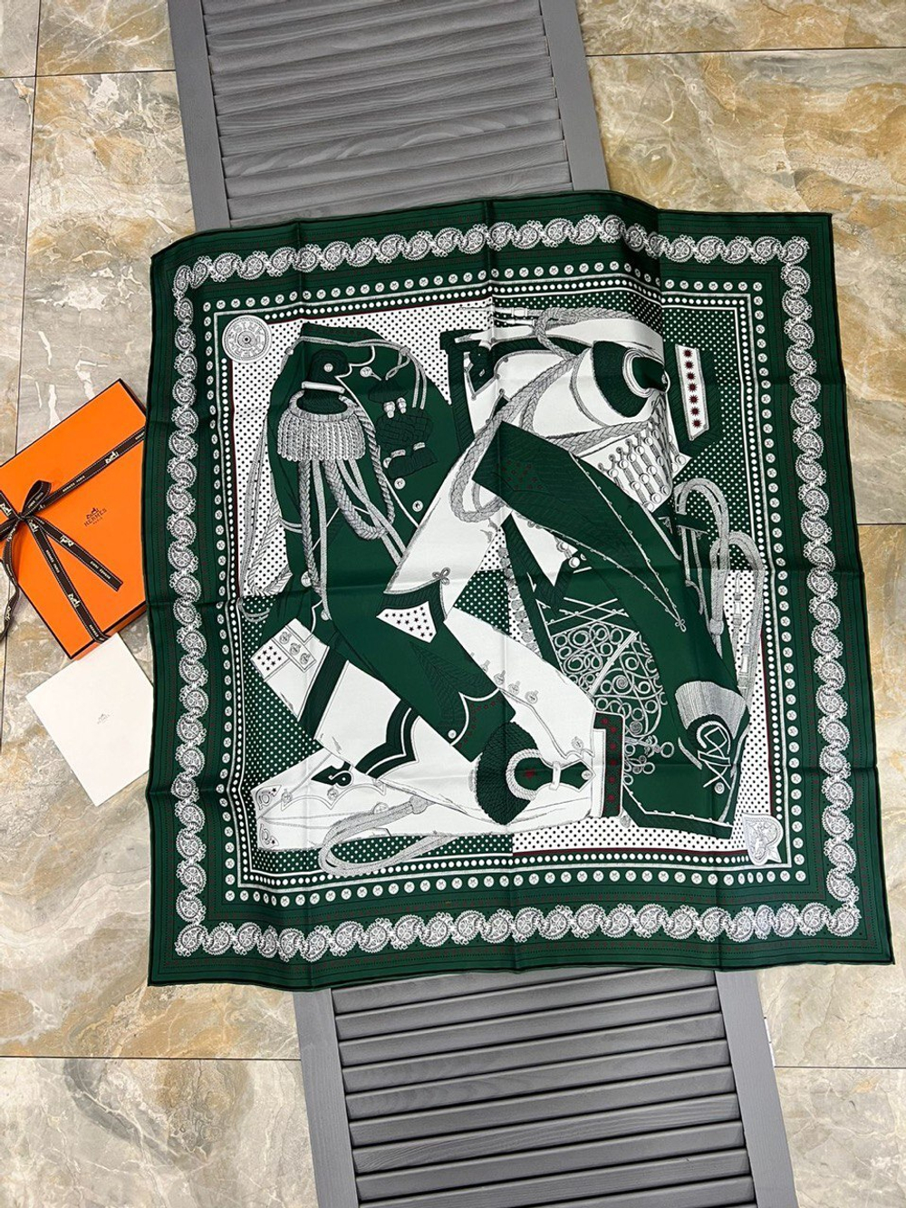 Платок Hermes 90х90 см, арт. 483150469