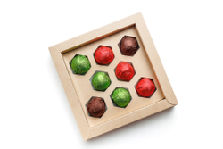 Кедровый грильяж с клюквой и сосновой шишкой, 120 гр