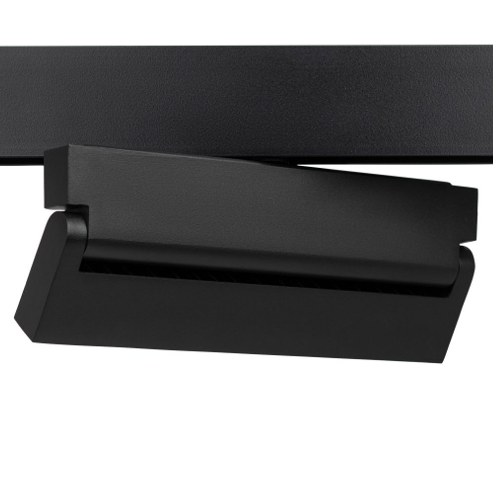 Магнитный трековый светильник ЭРА TRM20-2-22-12W3K-B для системы NOVA 48V 12Вт 3000К заливающий свет черный | Магнитные трековые светильники