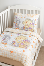 Детское одеяло всесезонное "Мишки" 100х140, хлопок, 300г/м2