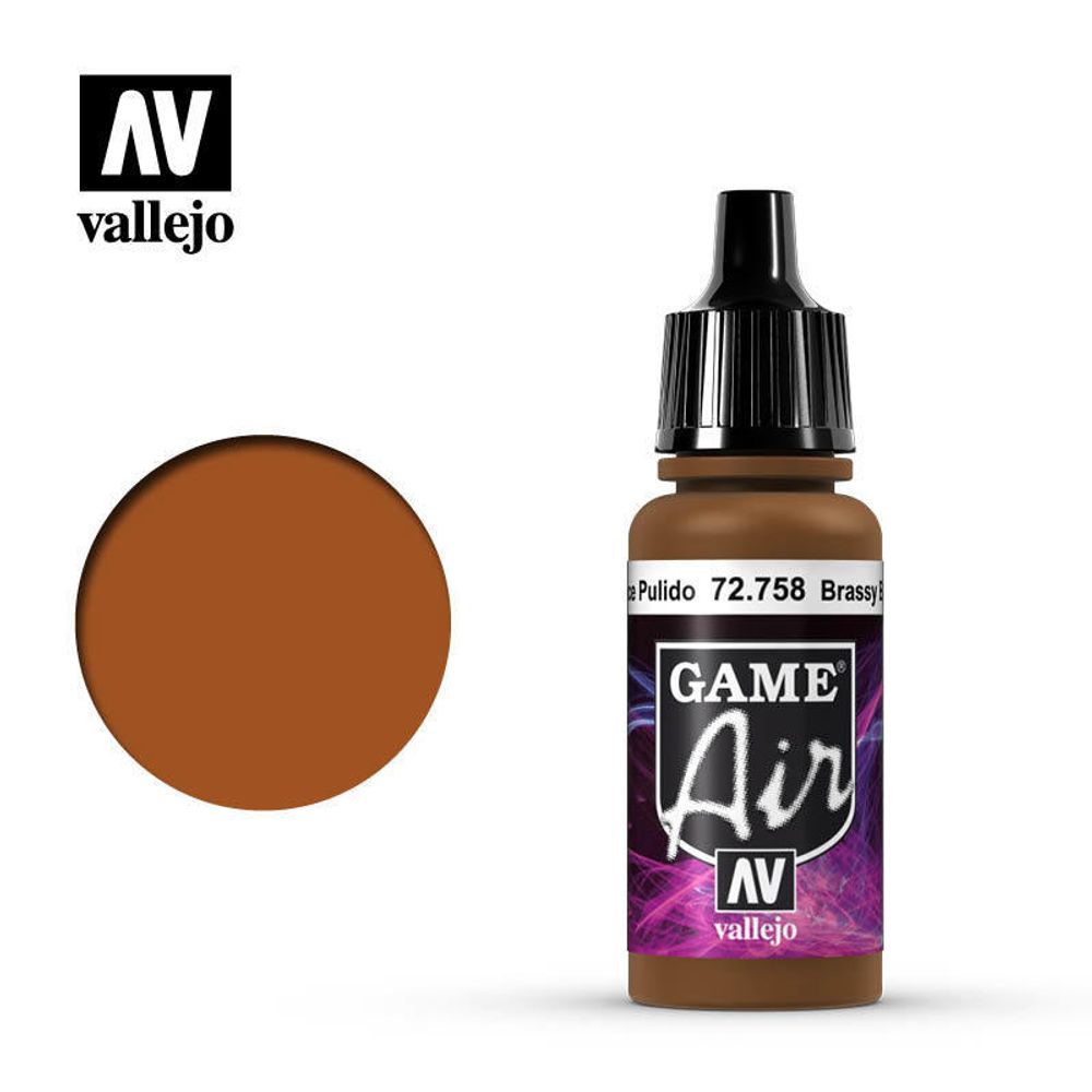 Game air 758-17ml. Brassy brass