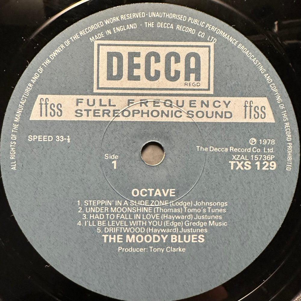 The Moody Blues - Octave (Англия 1978г.)