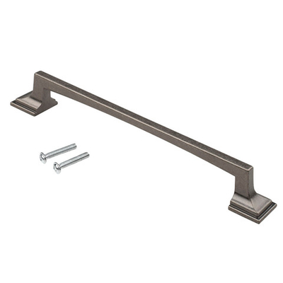 Ручка-скоба, 160 мм, чернёный старинный цинк