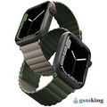 Uniq REVIX reversible Magnetic Strap for Apple Watch 42|44|45mm Green/Gray