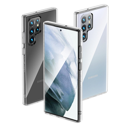 Усиленный прозрачный чехол для телефона Samsung Galaxy S22 Ultra, высокие защитные свойства, серия Clear от Caseport