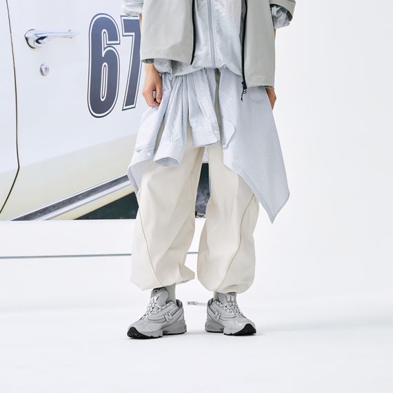 New Balance NB 1000 Беговые кроссовки Низкие Серо-серебристые Мужские