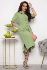 Платье Фруктовый коктейль (фисташка) П13588-18М LT Collection