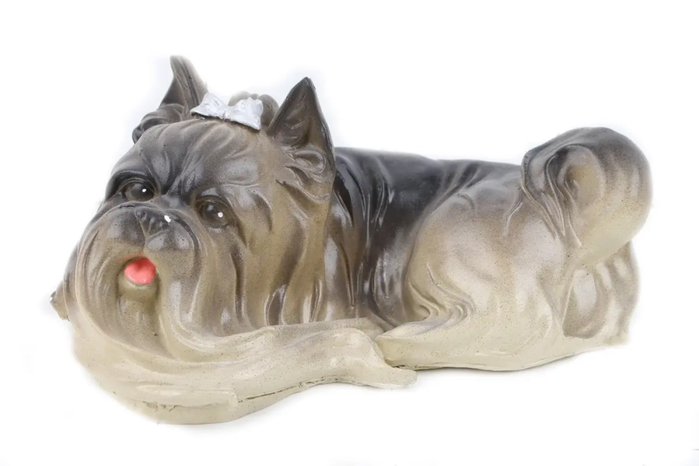 Копилка из гипса «Йорк лежачий» 22*20см