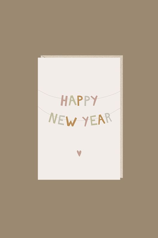 Открытка happy new year. счастливого нового года / Mitrozhe