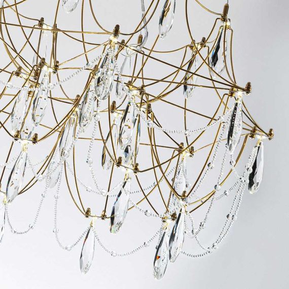 Подвесная светодиодная люстра Modelux Premium ML.5603.600P BS