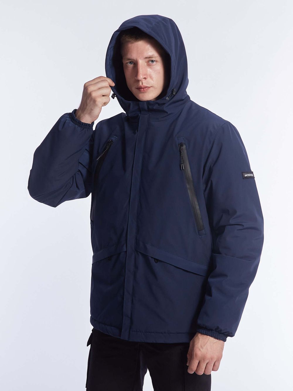 Куртка Antisocial AW24 Demi синяя