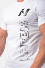 Футболка VERTICAL LOGO NEBBIA T-SHIRT 293 Белая