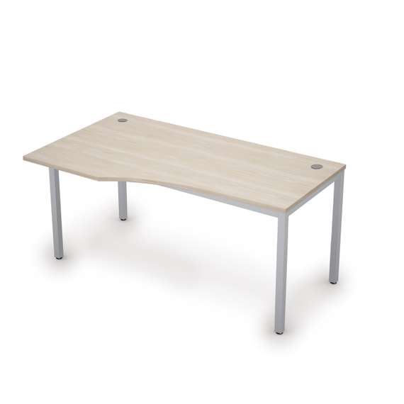 6М.020 Стол криволинейн.лев. (1600*900*750)