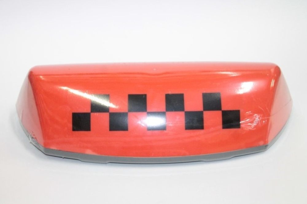 Фонарь  Такси  (Шашки) светодиодный магнит. (большой) (Сим-пласт)