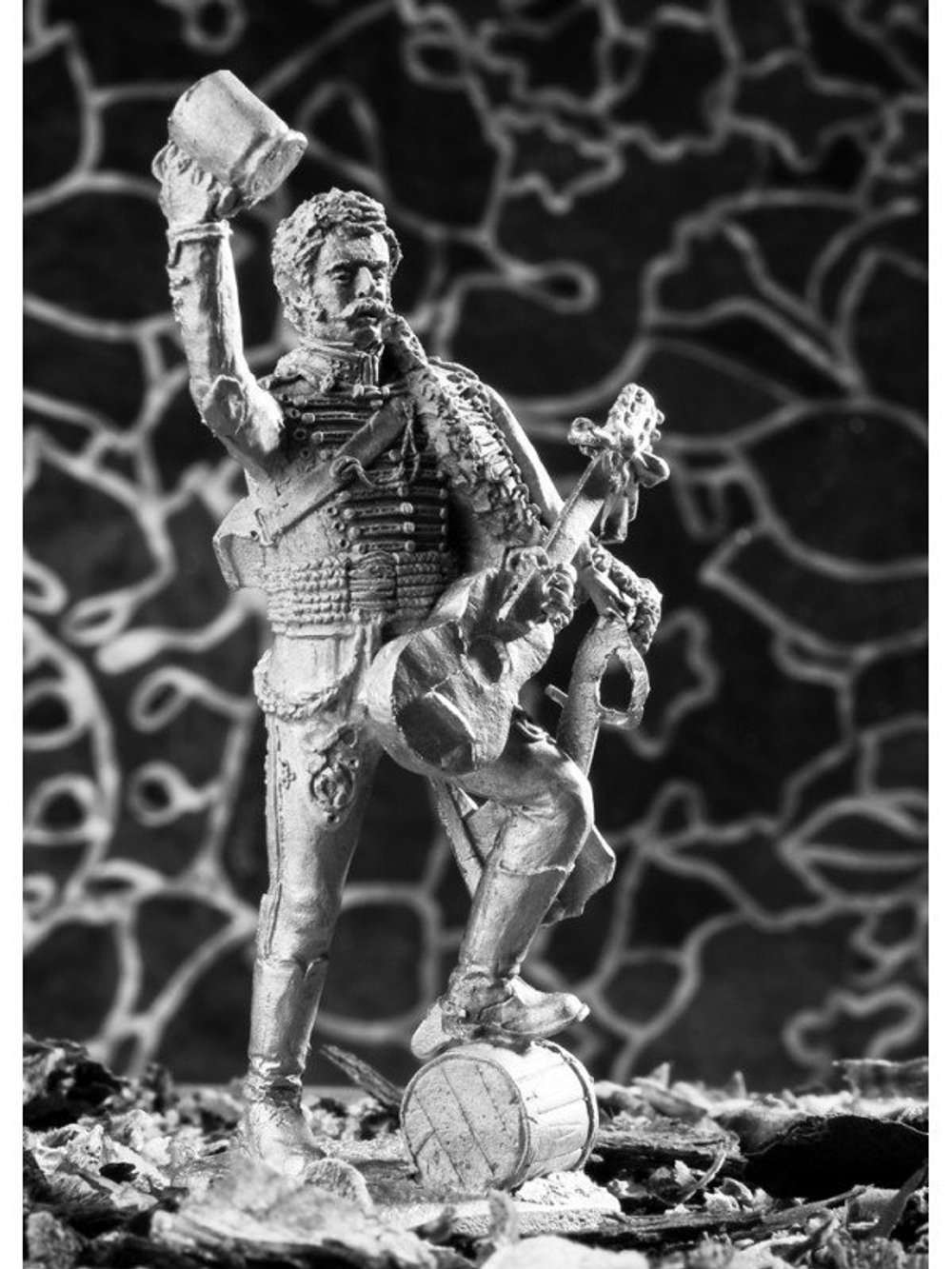 Оловянный солдатик Денис Давыдов, 1812 г.