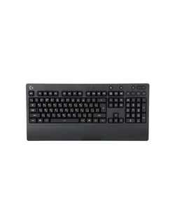 Клавиатура 920-008092 Logitech Клавиатура игровая G213 Prodigy, оригинальная заводская гравировка RU / LAT