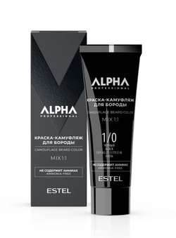 КРАСКА-КАМУФЛЯЖ ДЛЯ БОРОДЫ ESTEL ALPHA PRO 1/0