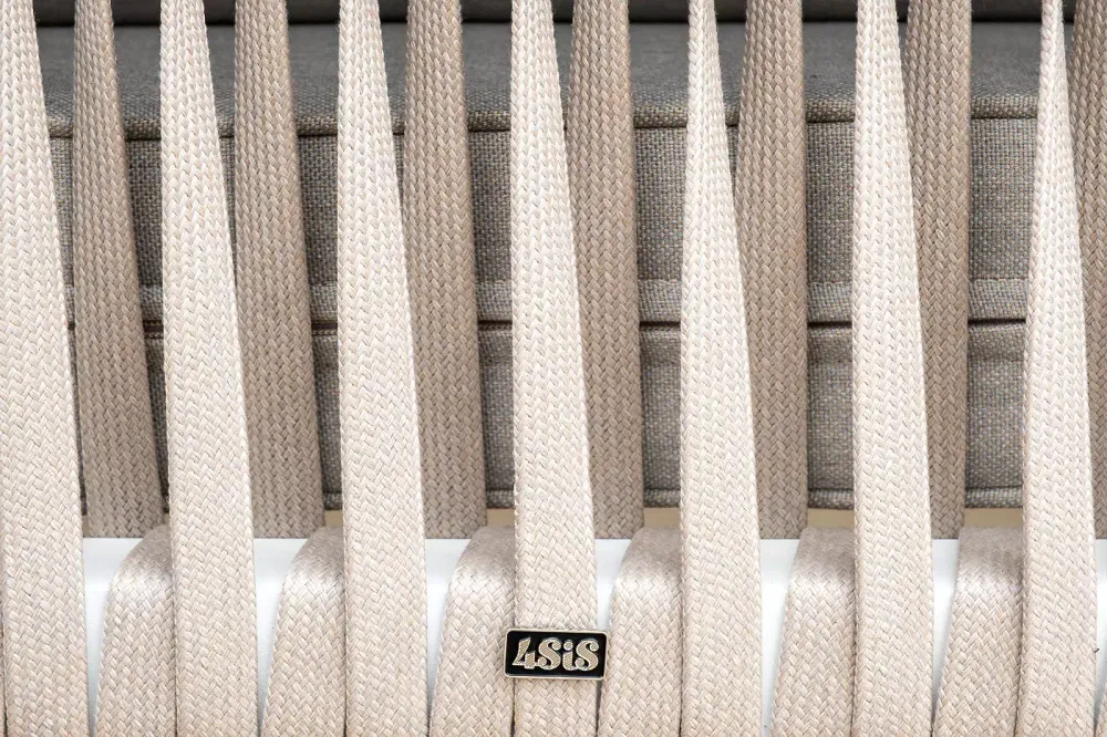 "Касабланка" лаунж-зона плетеная из роупа 4-местная, цвет бежевый