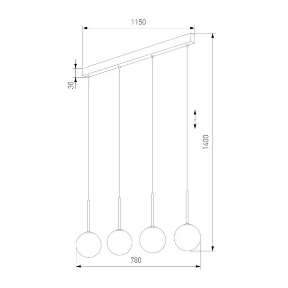 Подвесной светильник TK Lighting 4503 Martin